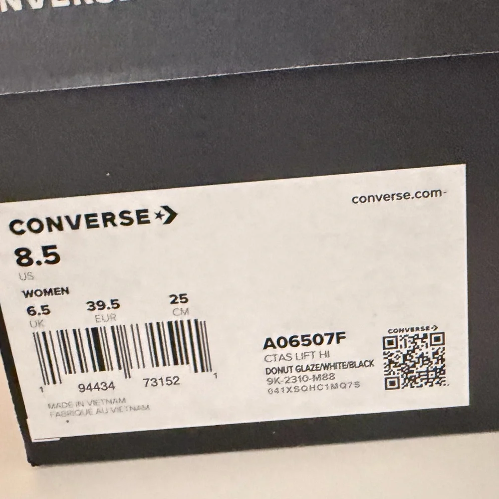 Converse Light Blue High-Top Sneakers - Picture 5 of 5